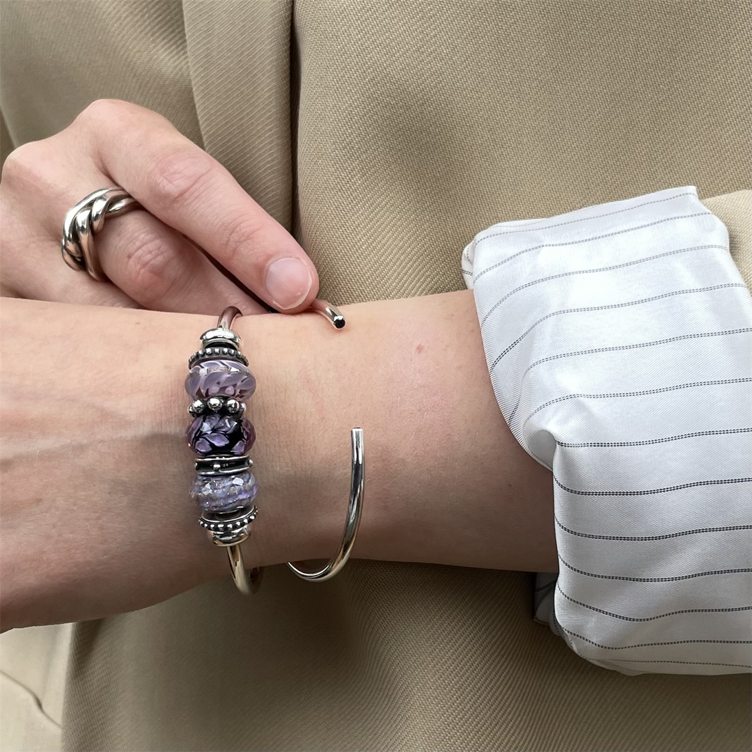 Trollbeads Power Bangle Ametista - dettaglio 2
