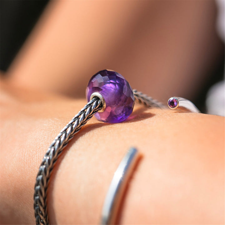 Trollbeads Power Bangle Ametista - dettaglio 4