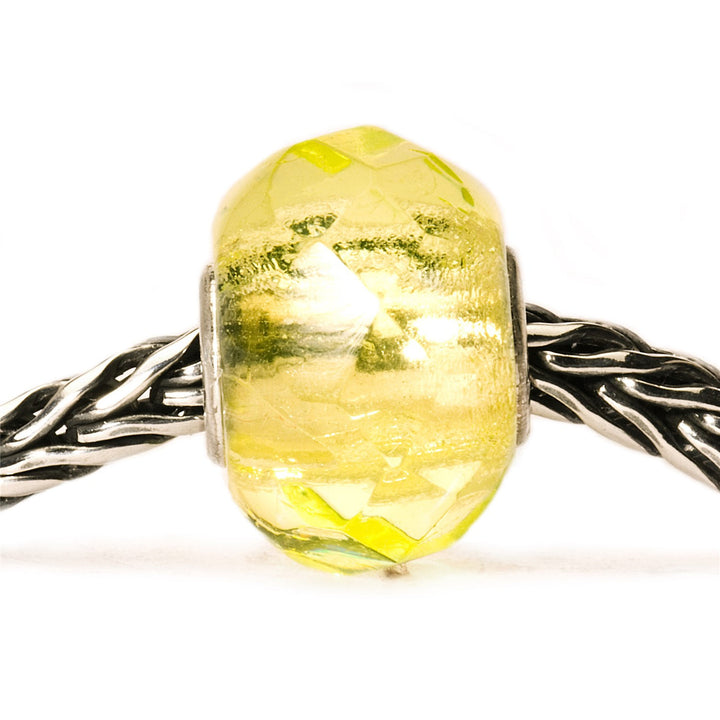 Trollbeads Bead Prisma Giallo Chiaro sfaccettato - dettaglio 1