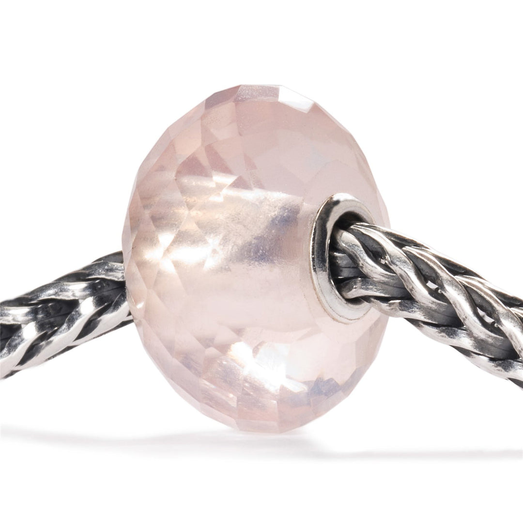 Trollbeads Bead Quarzo Rosa sfaccettato - dettaglio 3