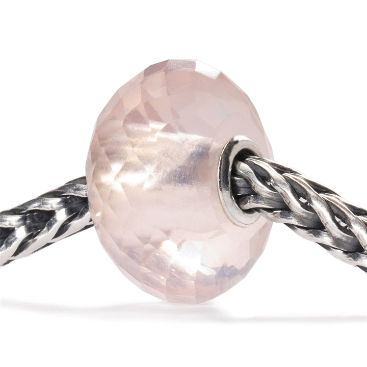 Trollbeads Bead Quarzo Rosa sfaccettato - dettaglio 3