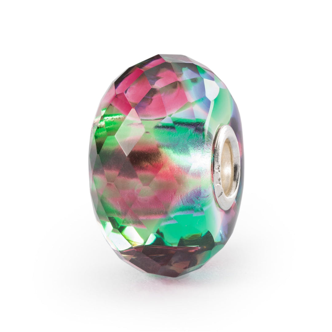 Trollbeads Bead Riflessi di Forza e Fiducia sfaccettato - Vetro sfaccettato lavorato a mano