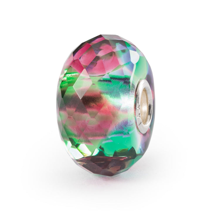 Trollbeads Bead Riflessi di Forza e Fiducia sfaccettato - Vetro sfaccettato lavorato a mano
