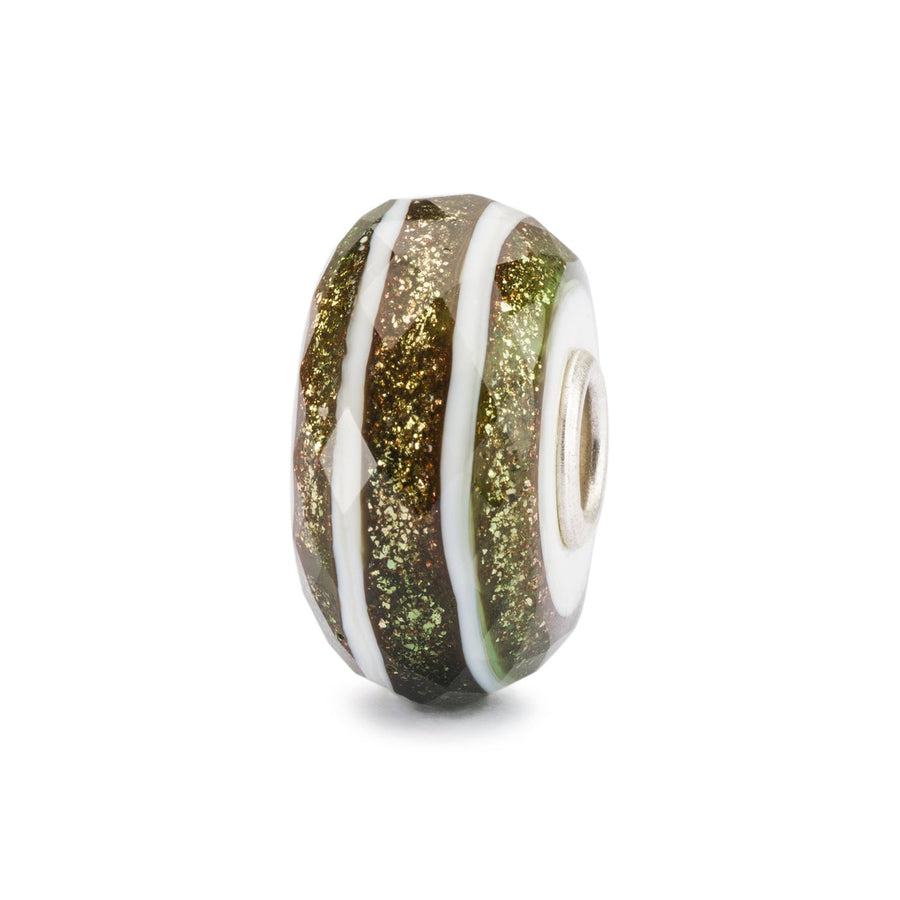 Trollbeads Bead Righe del Destino sfaccettato