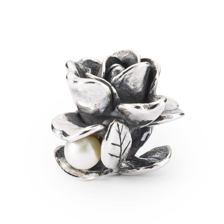 Trollbeads Bead Rosa di Giugno - Argento 925