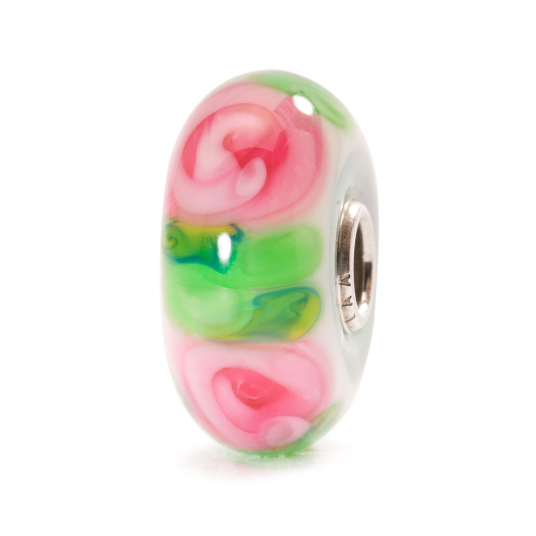 Trollbeads Bead Rose Incantate - Vetro lavorato a mano