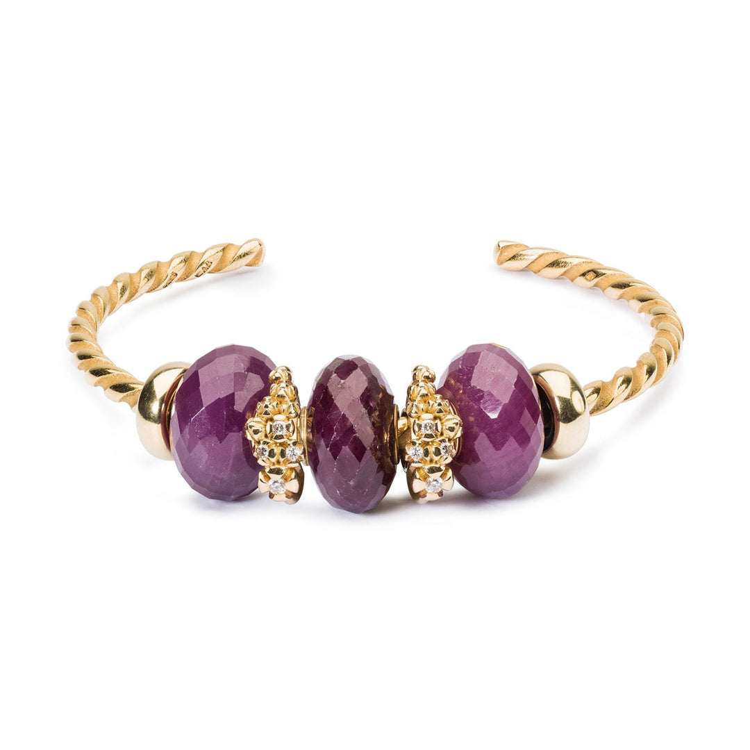 Trollbeads Bead Rubino sfaccettato - dettaglio 1