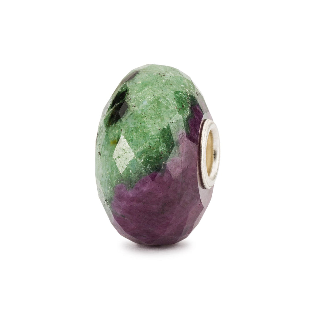 Trollbeads Bead Rubino Zoisite - dettaglio 2