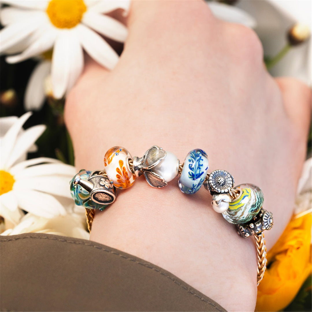 Trollbeads Bead Salice Azzurro - dettaglio 2