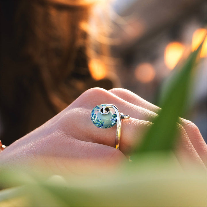 Trollbeads Bead Salice Azzurro - dettaglio 3