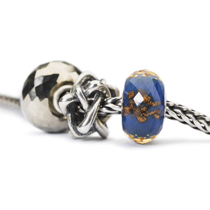 Trollbeads Bead Scintilla della Serenità sfaccettato - dettaglio 2