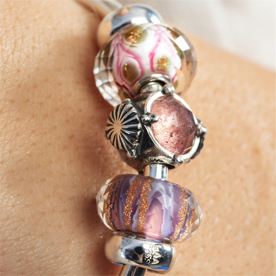 Trollbeads Bead Sinfonia Rosa sfaccettato - dettaglio 2