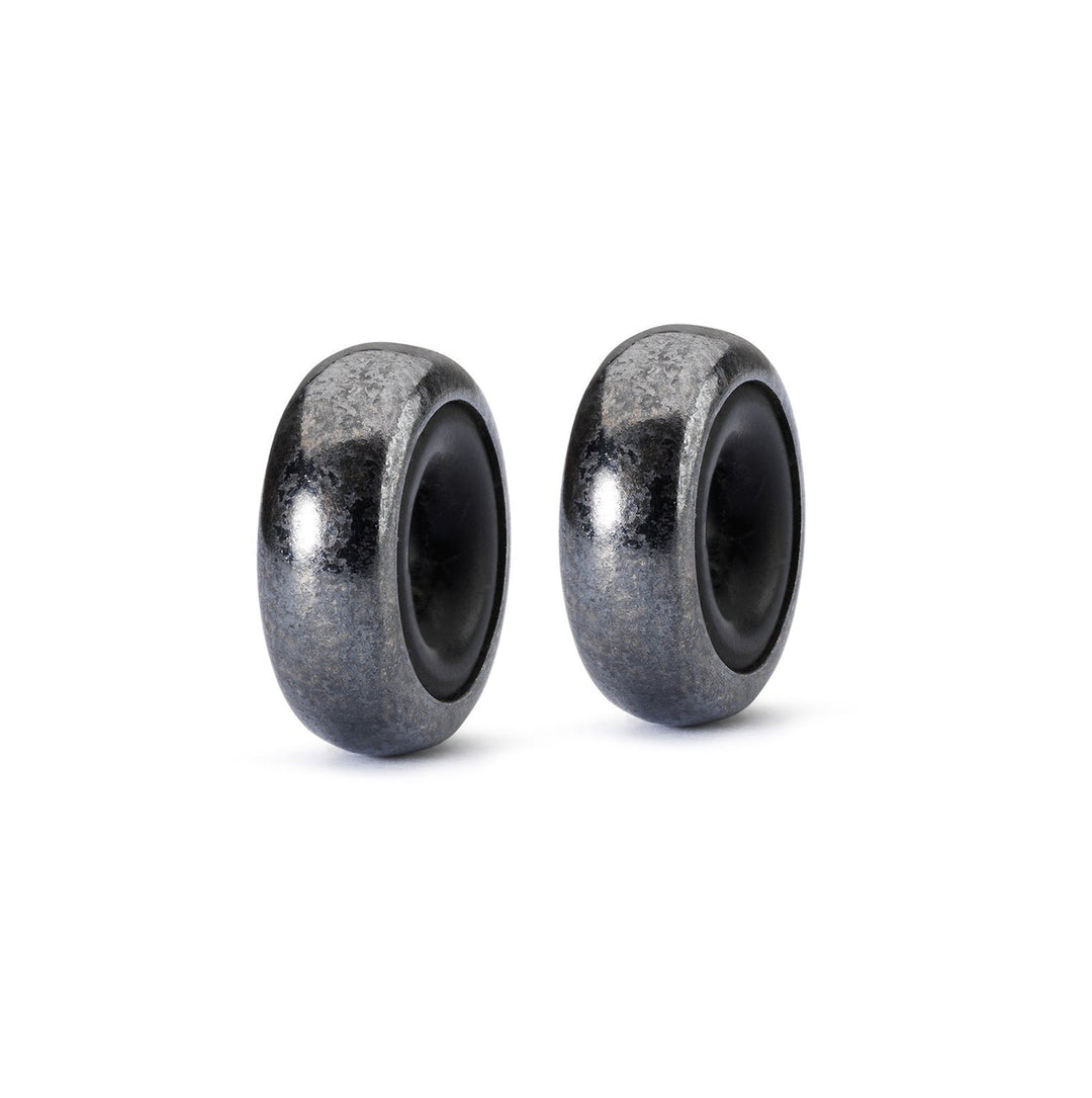 Trollbeads Stop Argento Brunito ( 2 pz) - Argento 925