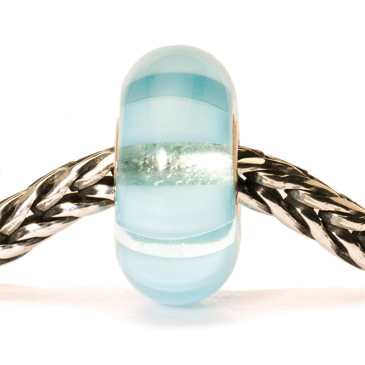 Trollbeads Bead Strisce Celesti - dettaglio 1