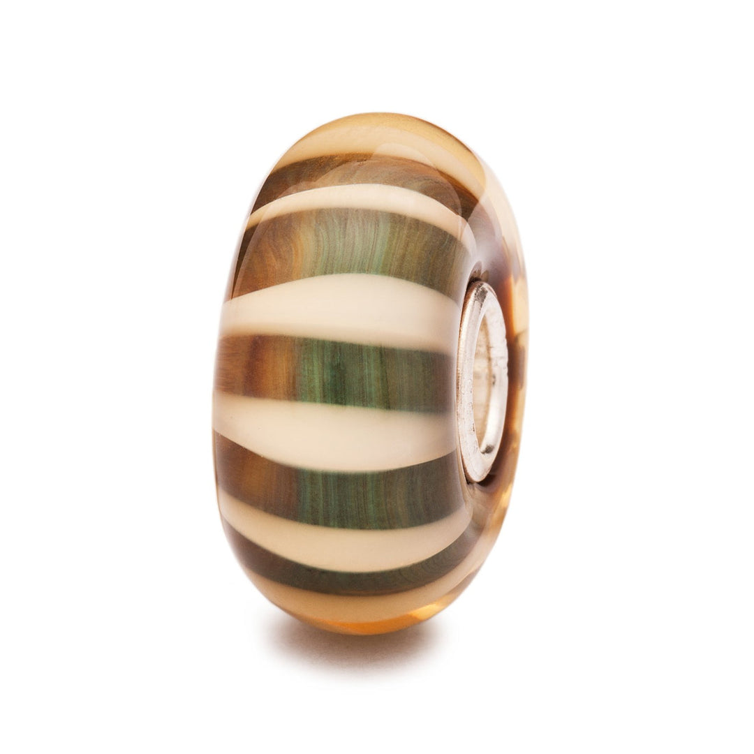 Trollbeads Bead Strisce Naturali - Vetro lavorato a mano