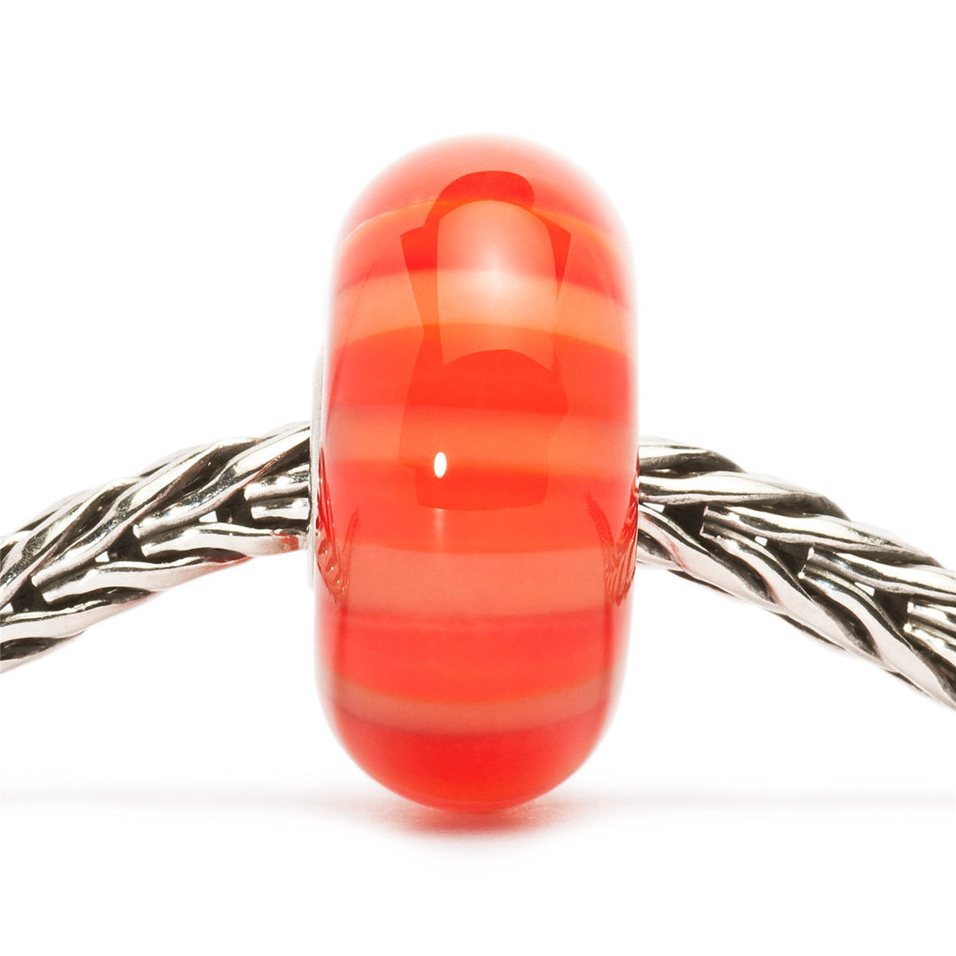 Trollbeads Bead Strisce Pesca - dettaglio 1