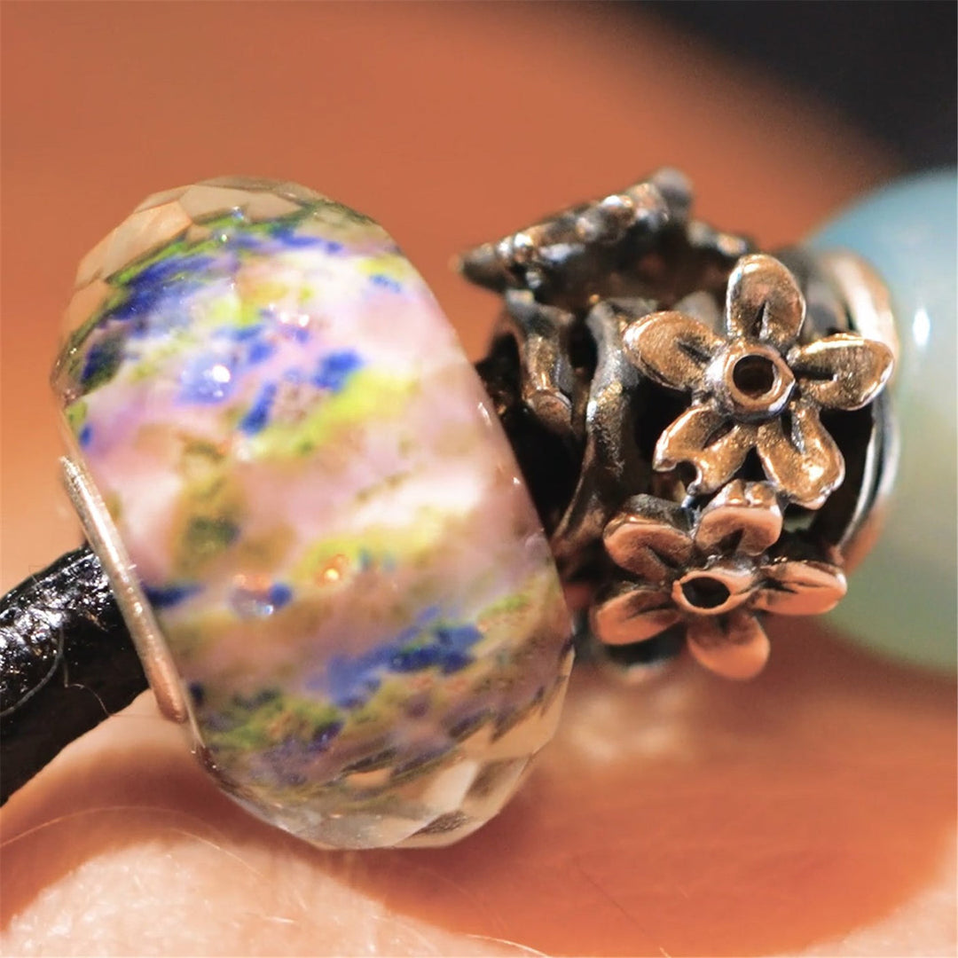 Trollbeads Bead Sussurro di Rugiada sfaccettato - dettaglio 2