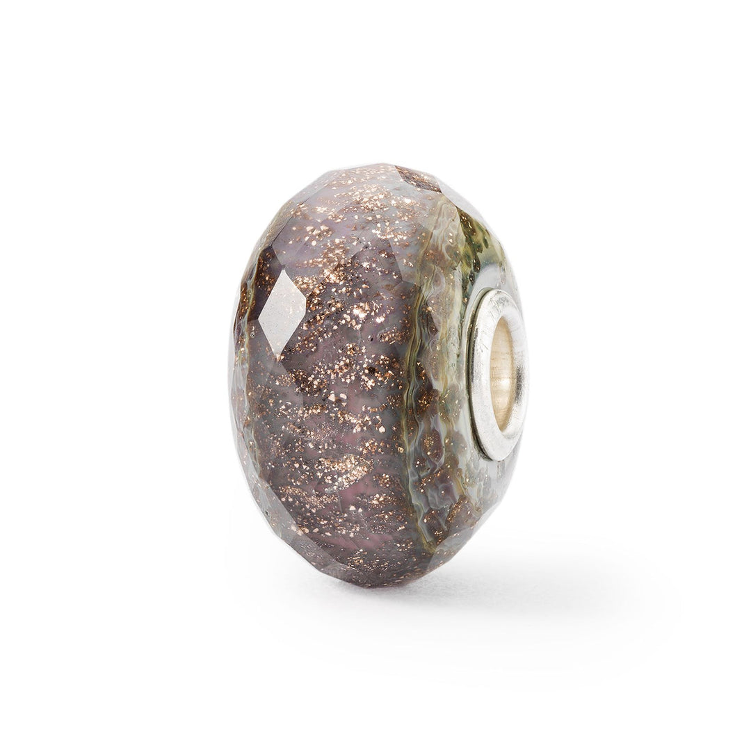 Trollbeads Bead Tesoro nascosto sfaccettato - Vetro sfaccettato lavorato a mano