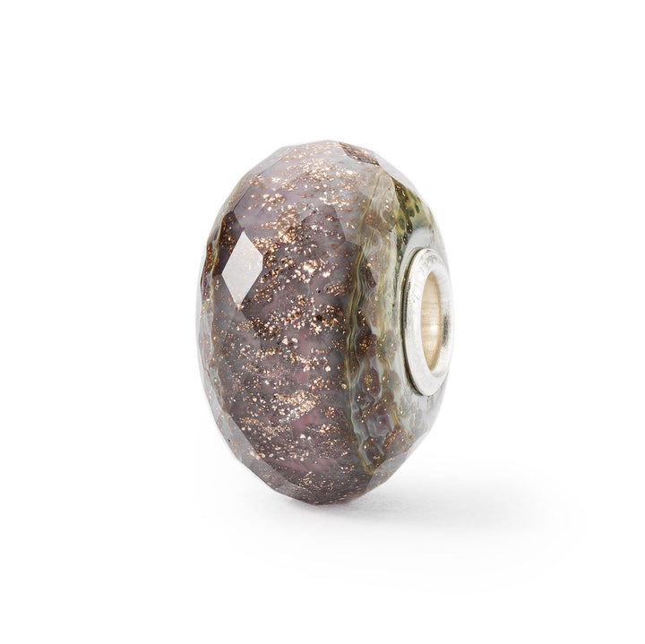 Trollbeads Bead Tesoro nascosto sfaccettato - Vetro sfaccettato lavorato a mano