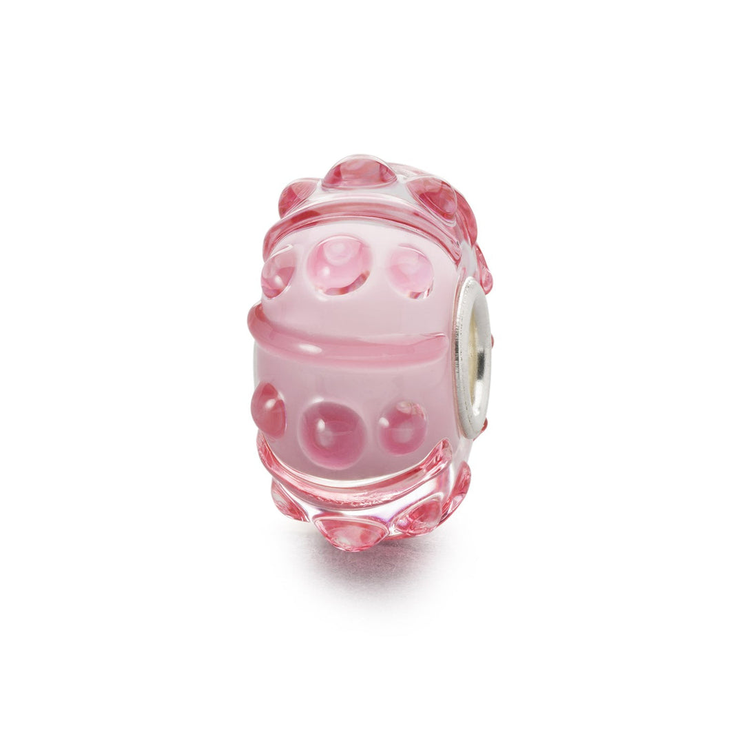 Trollbeads Bead Tramonto Rosa - Vetro lavorato a mano