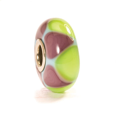 Trollbeads Bead Triangoli Verde/Viola
