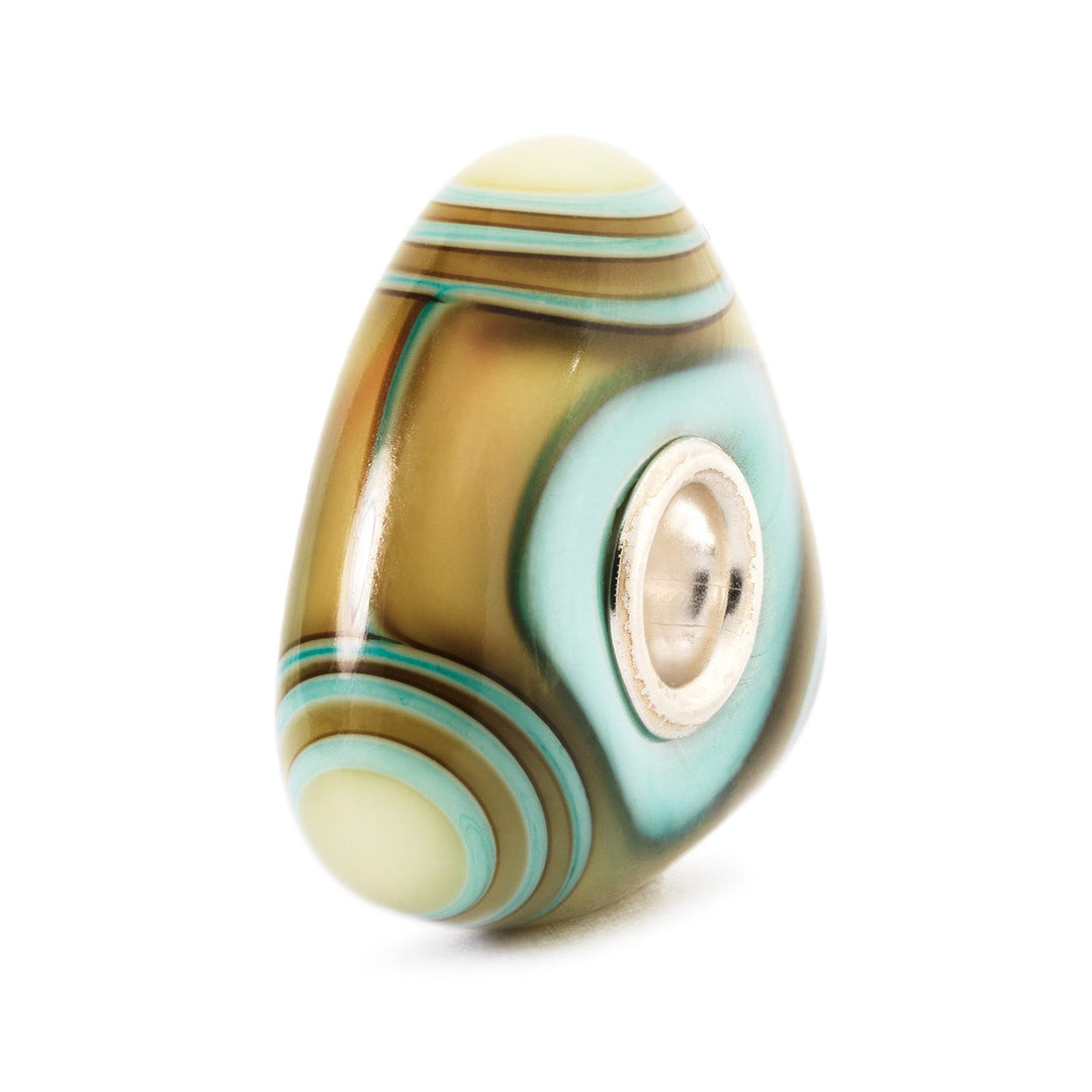 Trollbeads Bead Triangolo d’Acqua - Vetro lavorato a mano