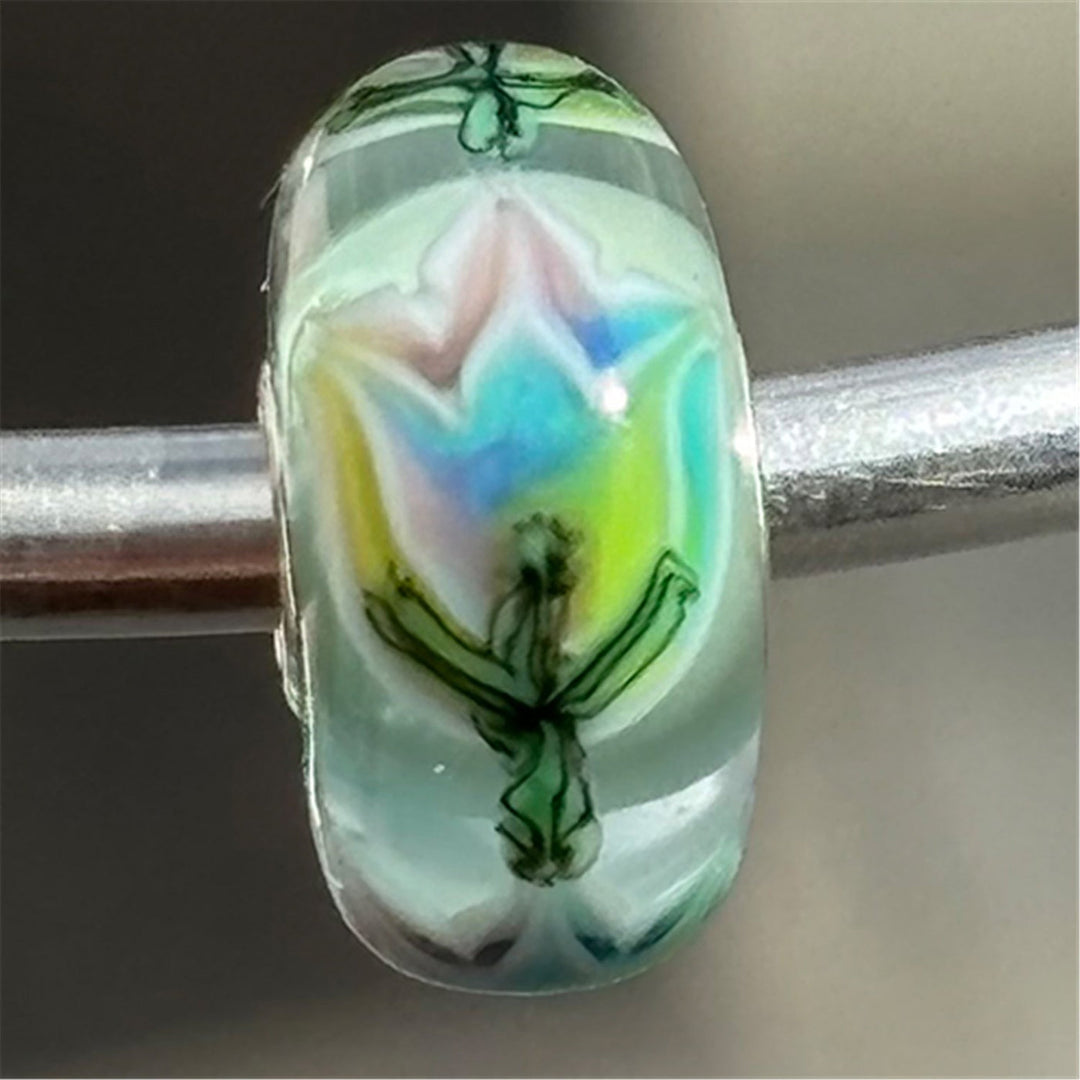 Trollbeads Bead Tulipani Arcobaleno - dettaglio 1