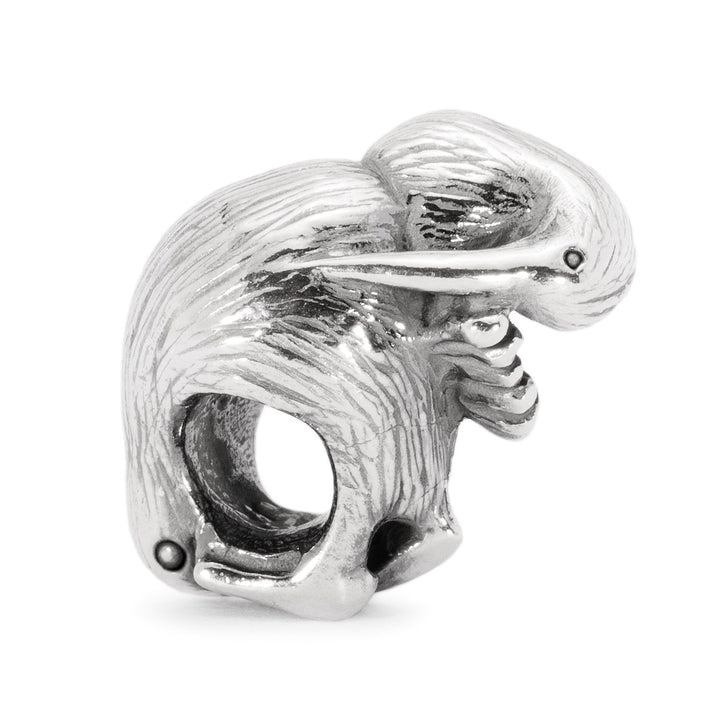 Trollbeads Bead Uccellino Kiwi - Argento 925
