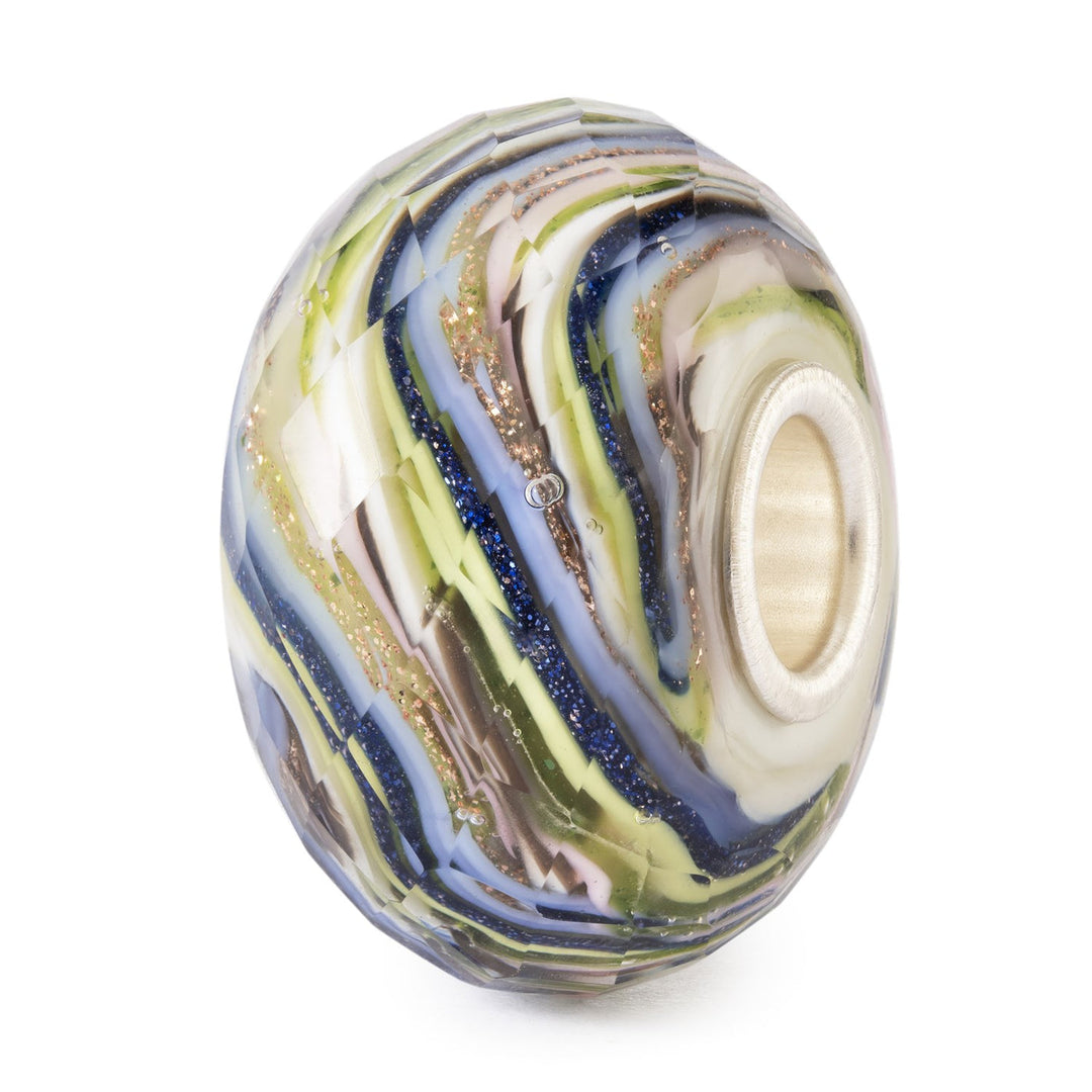 Trollbeads Bead Universo dai Mille Colori sfaccettato - Vetro sfaccettato lavorato a mano