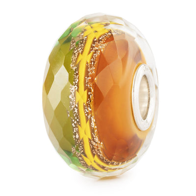 Trollbeads Bead Vento Dorato sfaccettato