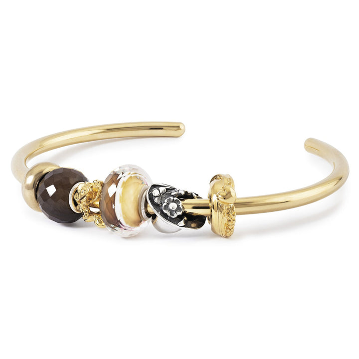 Trollbeads Bead Zaffiro Marrone Sfaccettato Rotondo - dettaglio 1