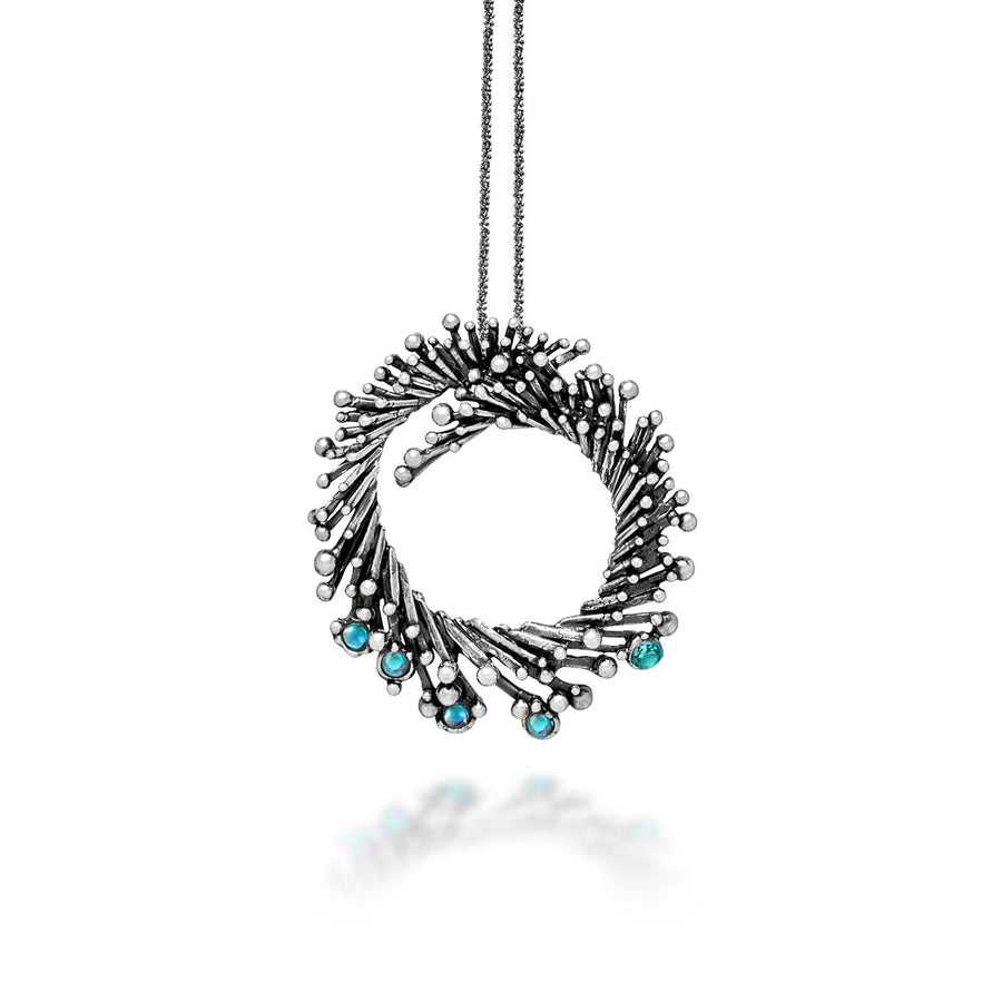 Giovanni Raspini - Collana da 80 cm con Pendente Fireworks