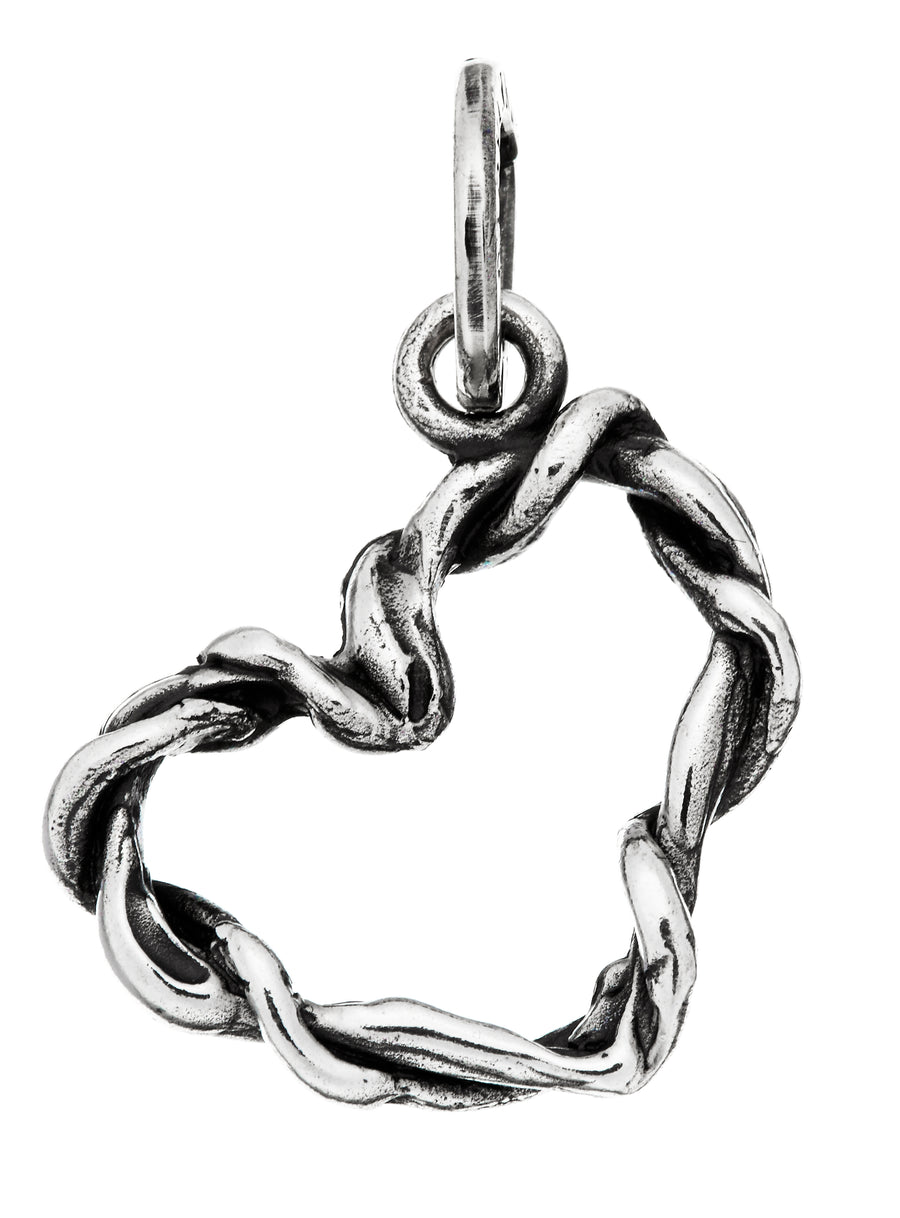 Giovanni Raspini - Charm 'Cuore intrecci'