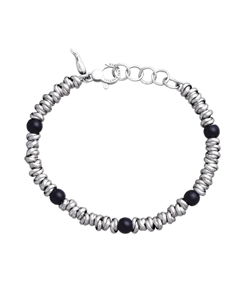 Giovanni Raspini - Bracciale Nodini E Onice