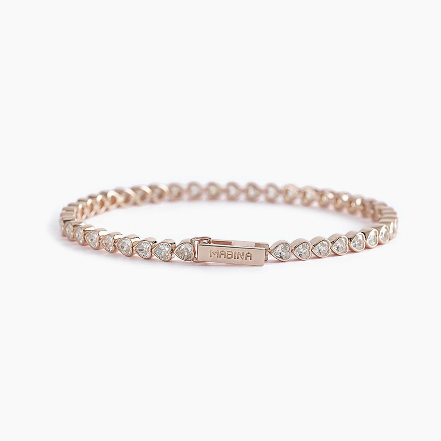 Mabina - Bracciale Tennis Pensiero Stupendo