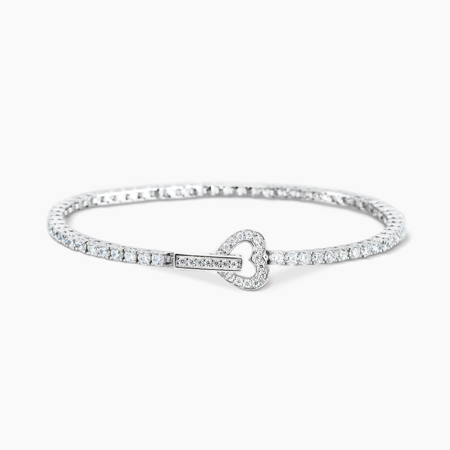 Mabina - Bracciale Tennis di tormalina sintetica misura M