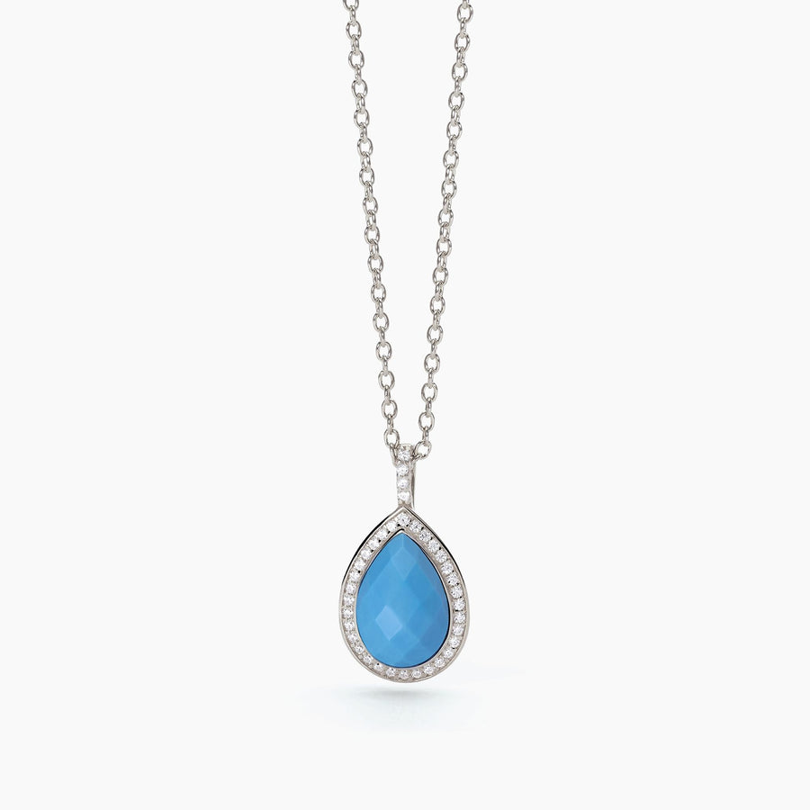 Mabina - Girocollo da donna in argento con turchese DIVA