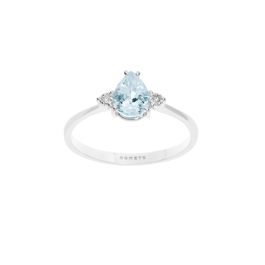 Comete Gioielli - Anello in Oro bianco 750  . Diamanti P.Ct. 2 Col. G Purezza S