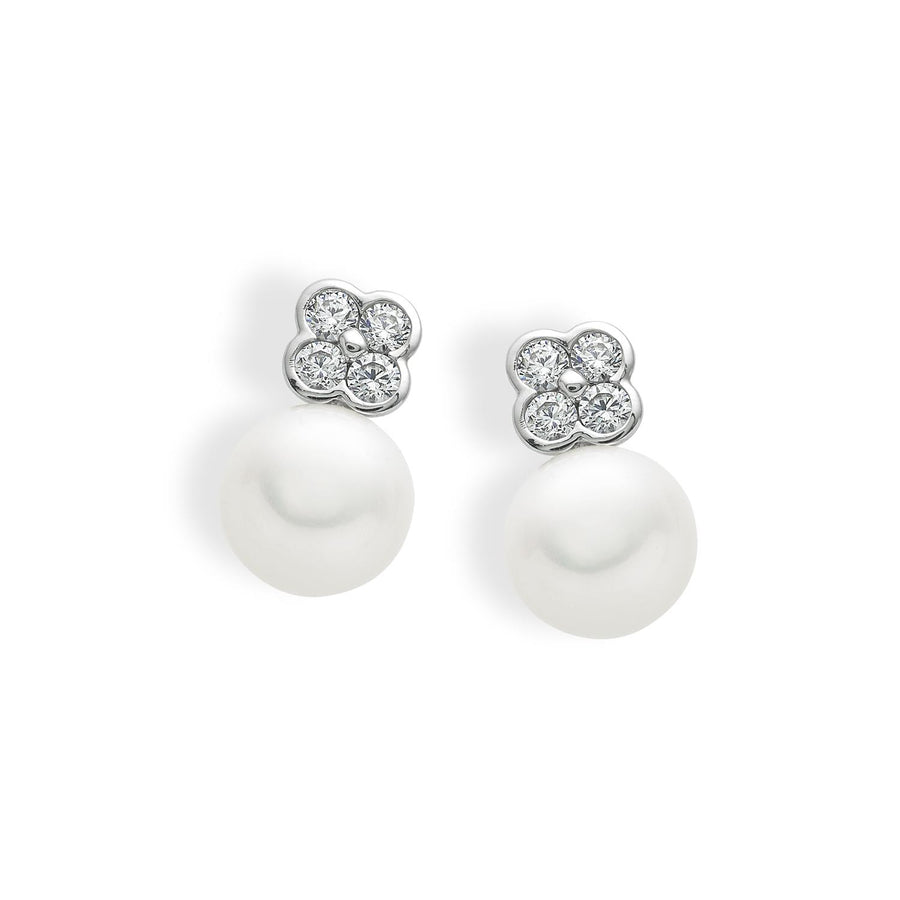 Ambrosia - Orecchini da donna in Oro bianco.