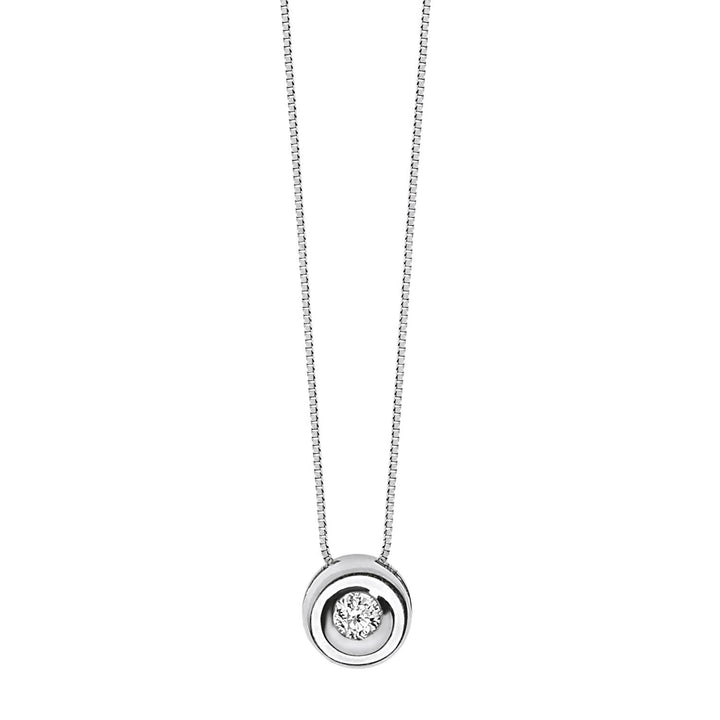 Comete Gioielli - Girocollo Oro 750  . Diamanti P.Ct. 4 Col. G Purezza SI