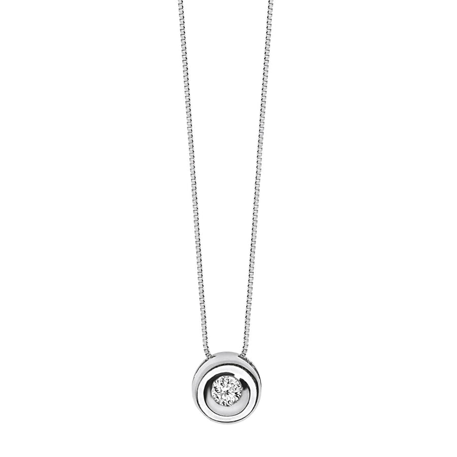 Comete Gioielli - Girocollo Oro 750  . Diamanti P.Ct. 4 Col. G Purezza SI