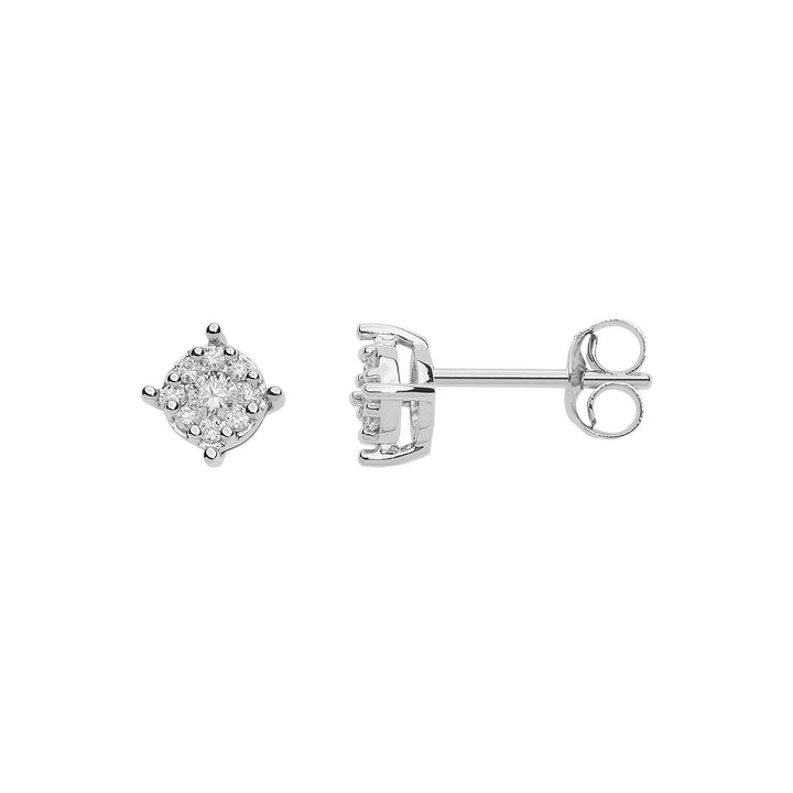 Comete Gioielli - Orecchini donna gioielli Comete Rose di diamanti