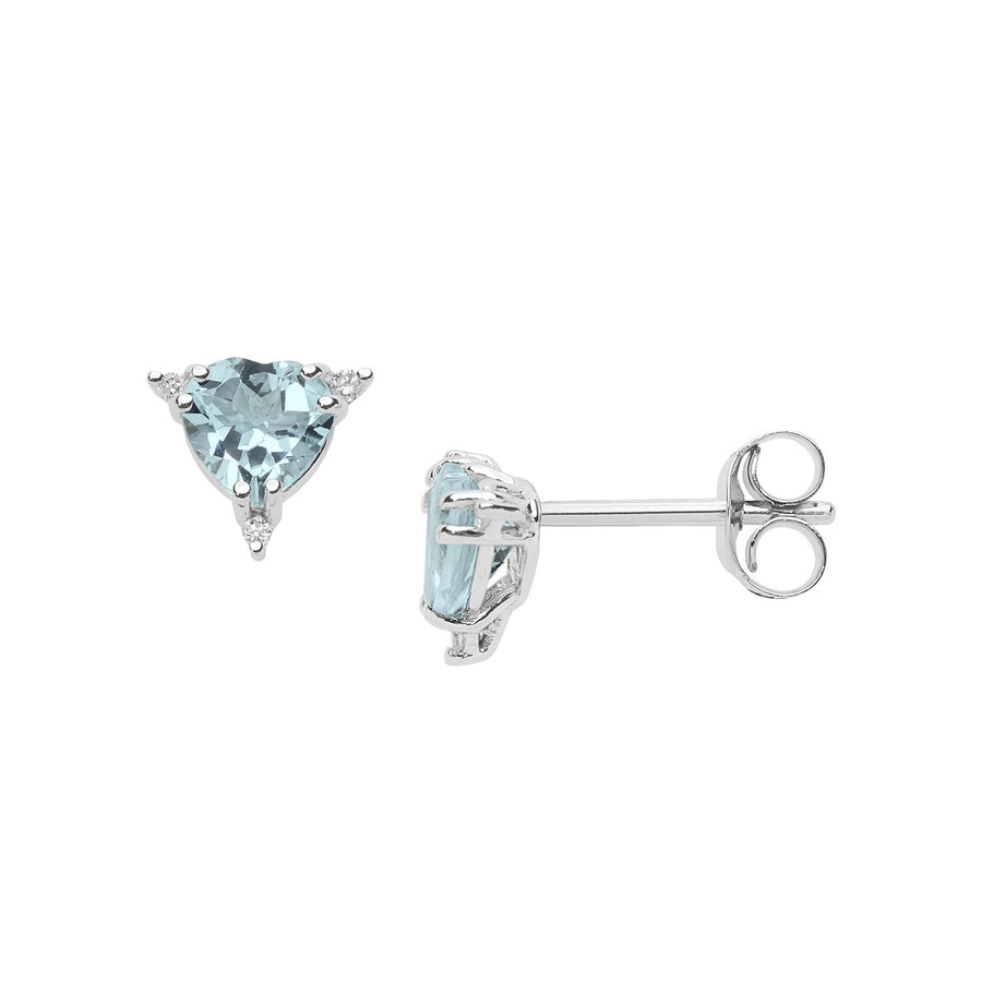 Comete Gioielli - Orecchini in Oro bianco 750. Diamanti bianchi P.Ct.3 Colore G