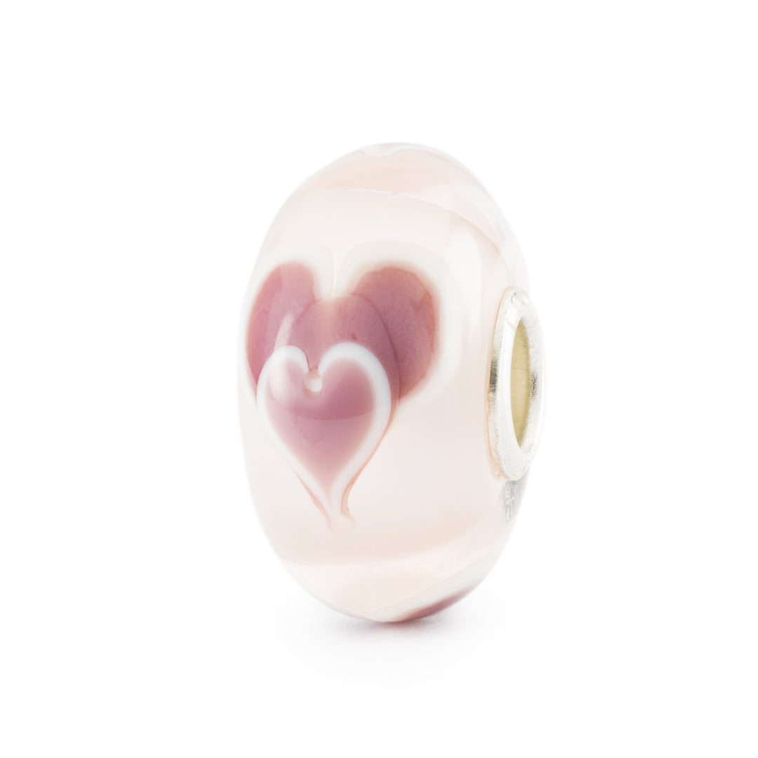 Trollbeads- Dolce legame bead in vetro collezione San Valentino 2022