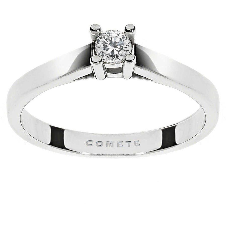 Comete Gioielli - Anello Solitario Comete in Oro e Diamante