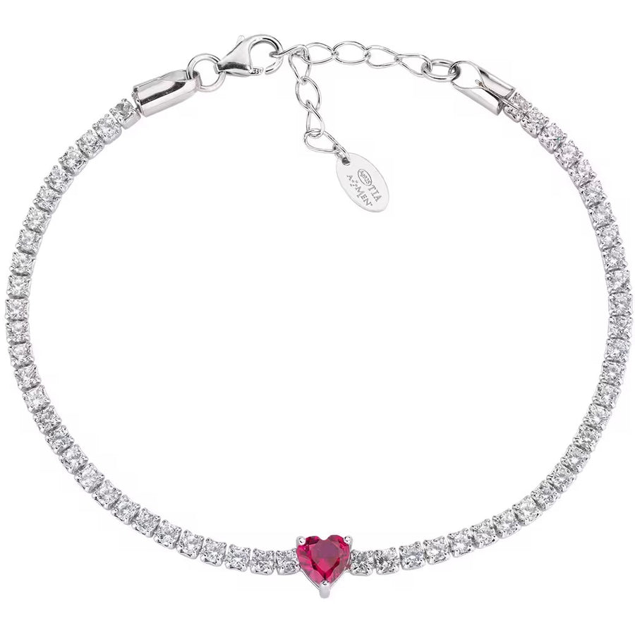 Amen - Bracciale Con Charms donna Argento 925 gioiello Amen