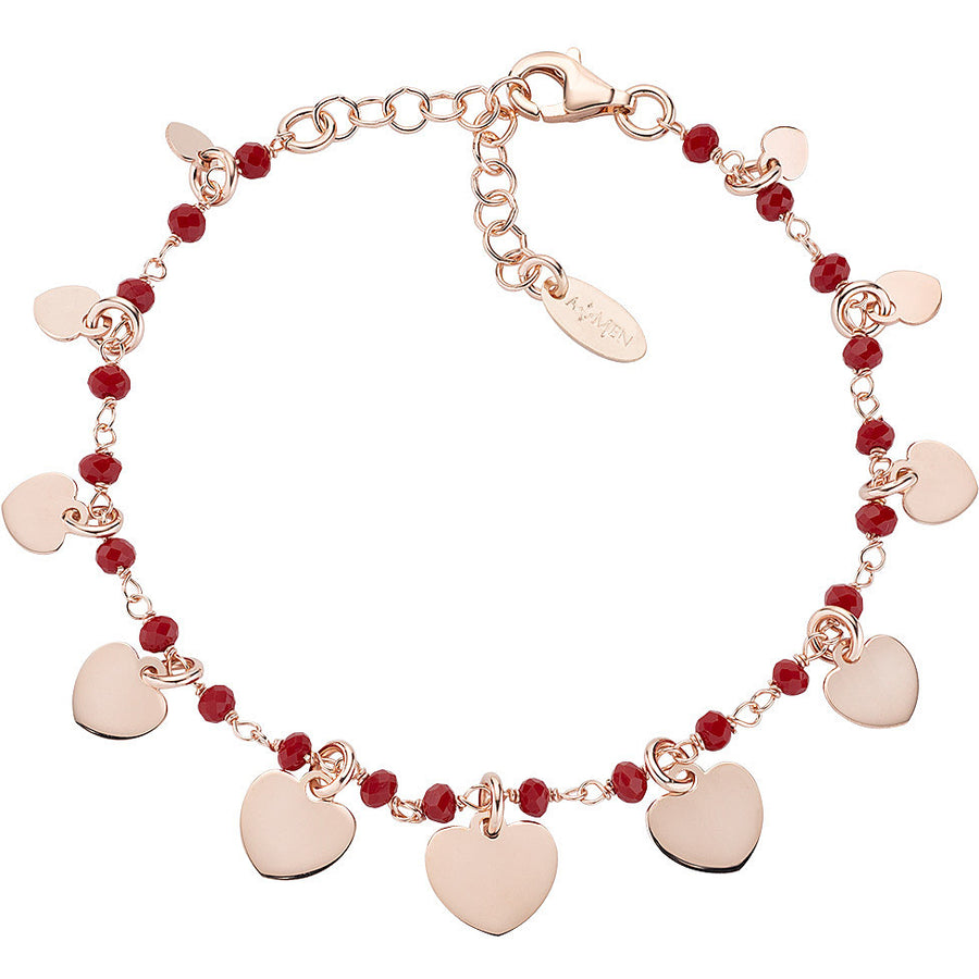 Amen - Bracciale Con Charms donna Argento 925 gioiello Amen