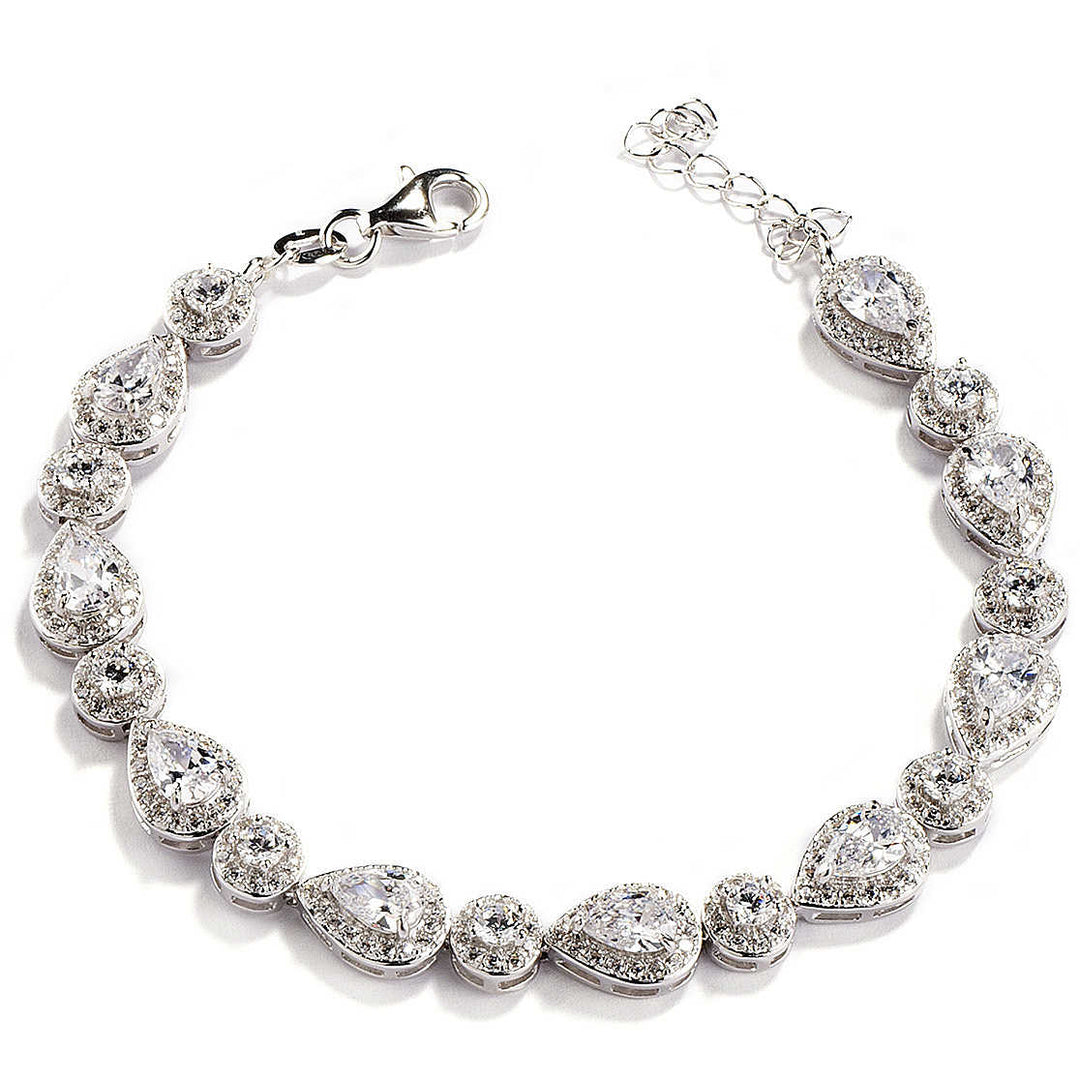Sofia Milani - Bracciale da Donna in Argento 925 - Placcato Oro con Pietra Zircone - Ciondolo a Stella Sole - 30211 Sofia Milani - Bracciale da Donna in Argento 925 - Placcato Oro con Pietra Zircone - Ciondolo a Stella Sole - 30211