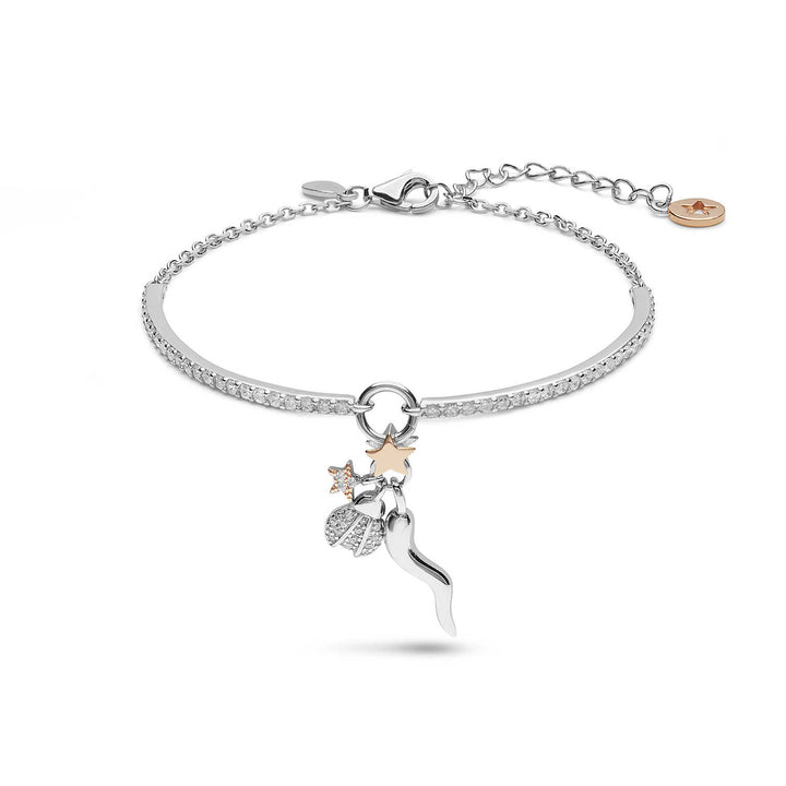 Comete Gioielli - Bracciale Rigido donna Argento 925 gioiello Comete Stella