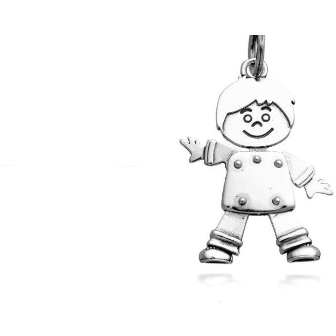 Giovanni Raspini - Charm a forma di bimbo in argento 925  made in Italy